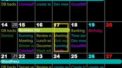 VsysCalendar WP8