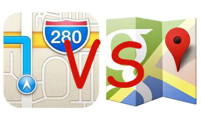 Google Maps vs Apple Maps