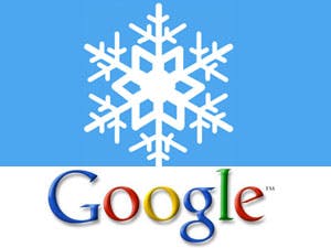 Let it snow Google Easter Egg