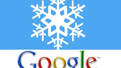 Let it snow Google Easter Egg
