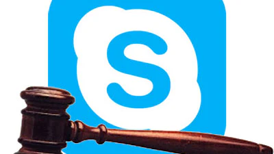 Skypen tijdens rechtszaak verboden