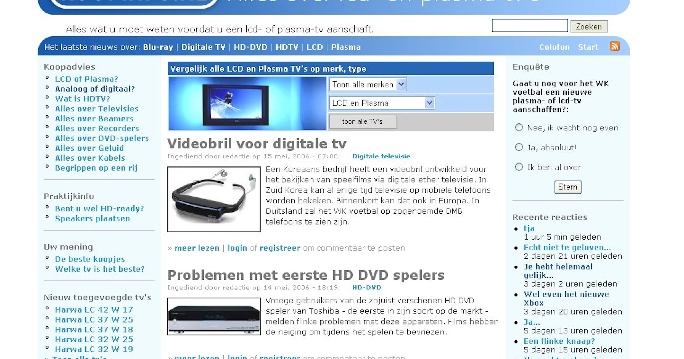 Hoera! We hebben er een HD-tv broertje bij!