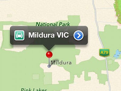 Apple Maps stuurt Australiërs woestijn in