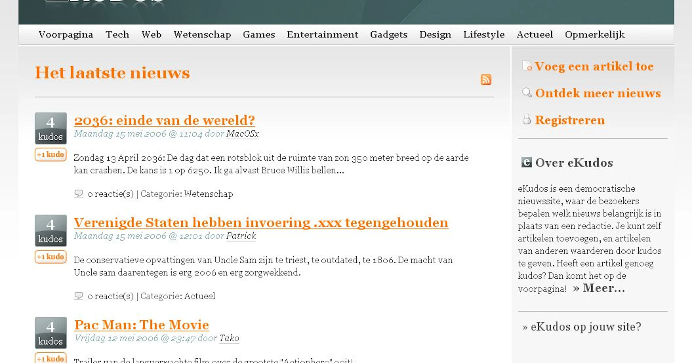 Op nieuwe site kunt u zelf bepalen wat nieuws is