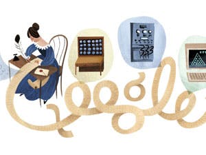 Ada Lovelace Google Doodle
