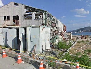 Google Street View toont ravage tsunami Japan