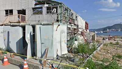 Google Street View toont ravage tsunami Japan