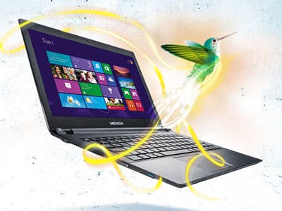 Aldi Ultrabook van Medion met Windows 8