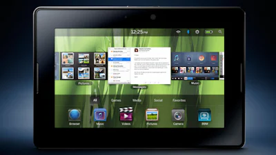 BlackBerry's PlayBook tablet gedemonstreerd
