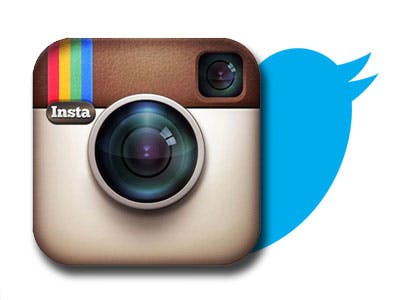Instagram verminkt fotoweergave voor Twitter