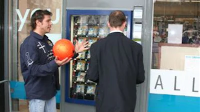 Cartridges uit de muur