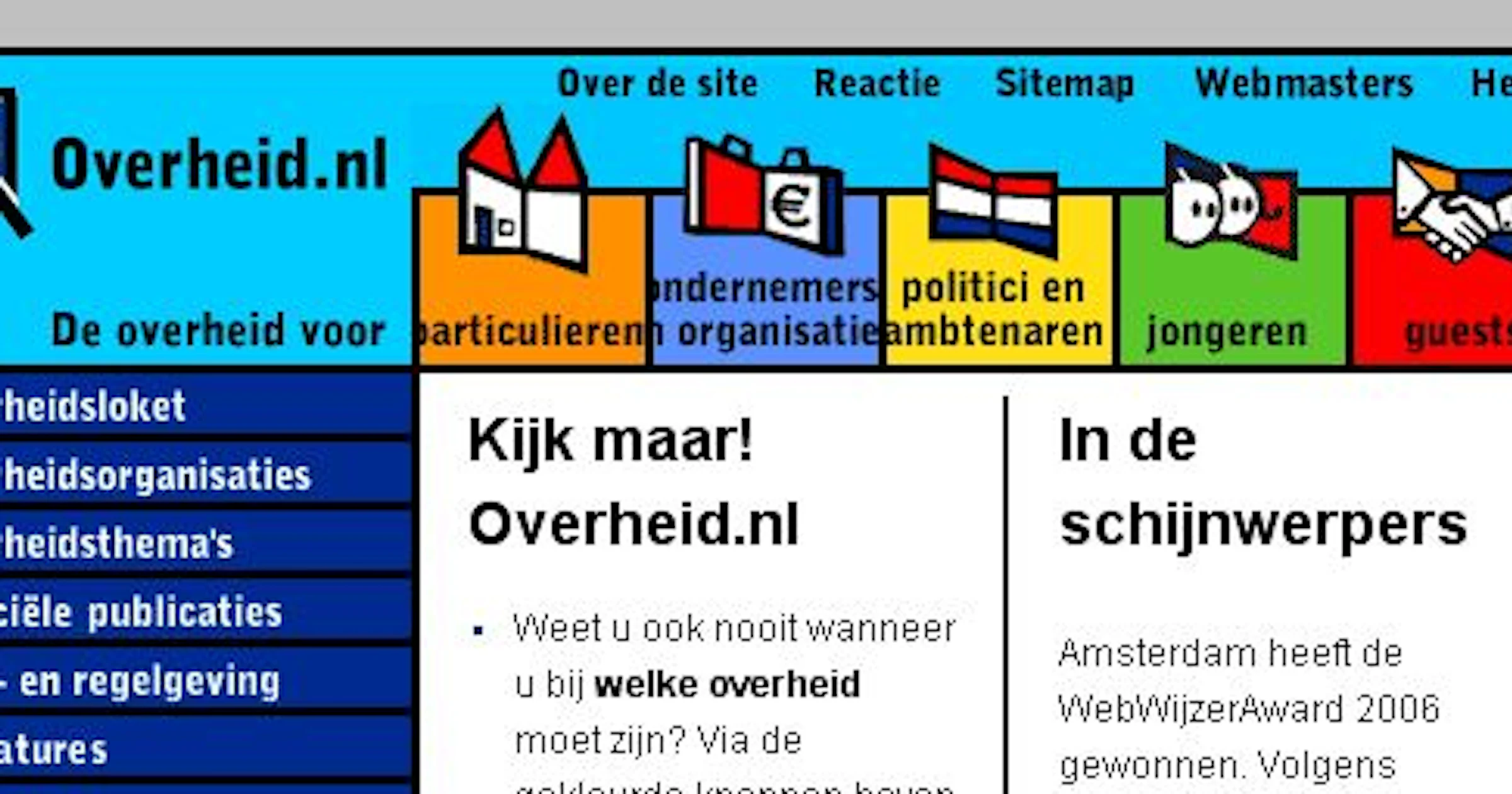 Digitaal de overheid bezoeken