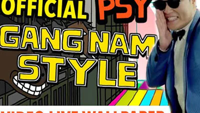 Gangnam Style Live Wallpaper voor Android