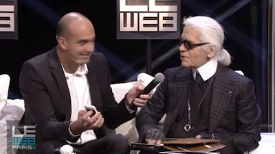 Karl Lagerfeld bezit 4 iPhones, 30 iPads, 100 iPods