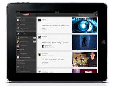YouTube-app voor iPad en iPhone 5 te downloaden