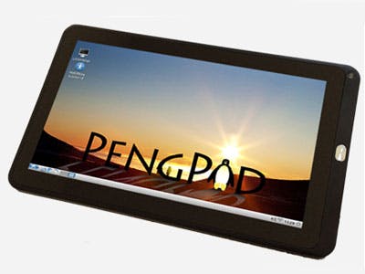 Linux PengPod-tablet nu voor 110 dollar te bestellen
