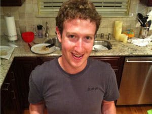 Zuckerberg zelf slachtoffer van Facebook-fout