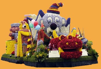 Sms-sen voor de mooiste wagen in het corso