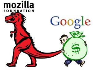 Firefox in gevaar door geldschieter Google
