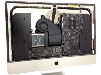 Nieuwe Apple iMac opengebroken