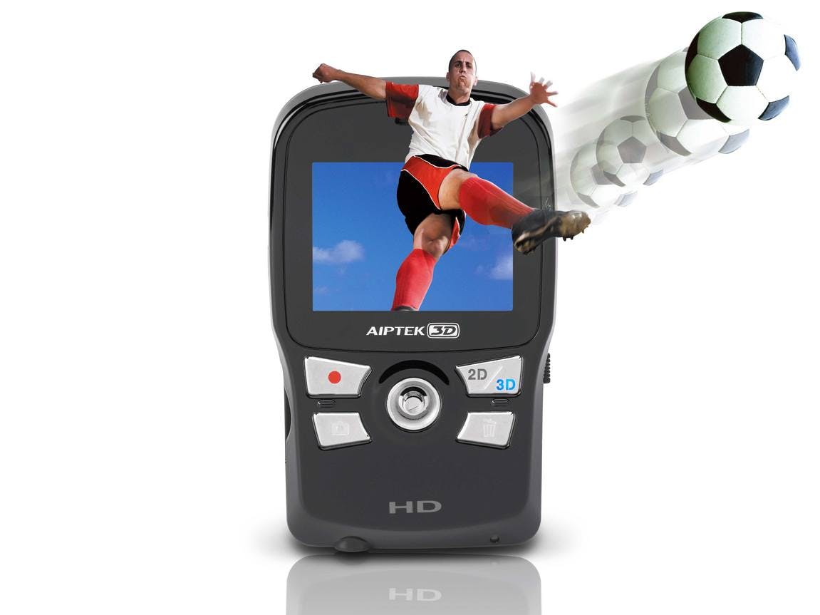Aiptek komt met 3D-camcorder voor minder dan 200 euro