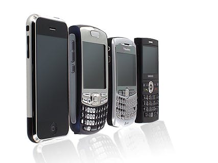 Verkoop mobiele telefoons groeit