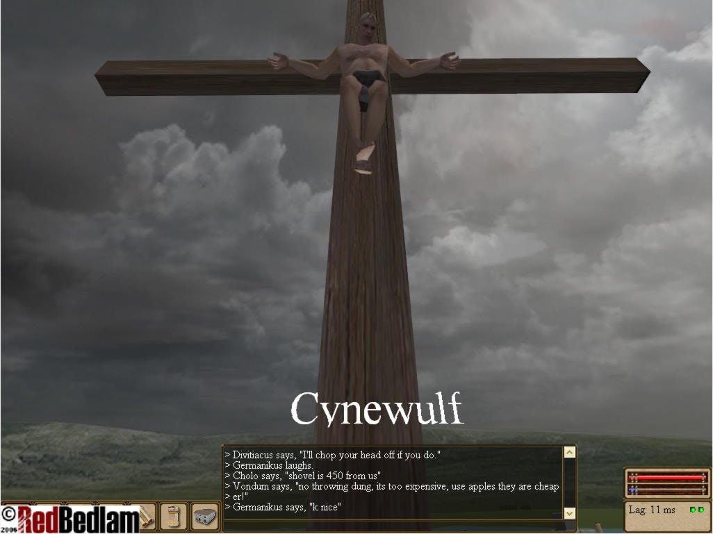 Amerikaanse gamer gekruisigd