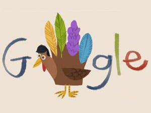 Google Doodle Thanksgiving