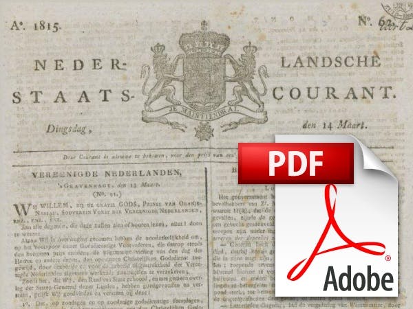 Gratis historische kranten te downloaden