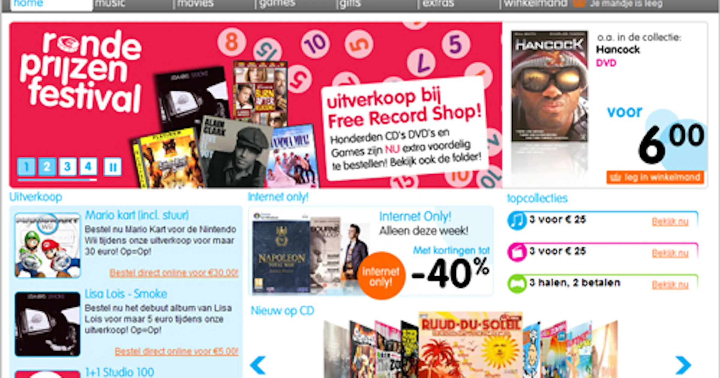 Online muziek downloaden bij Free Record Shop