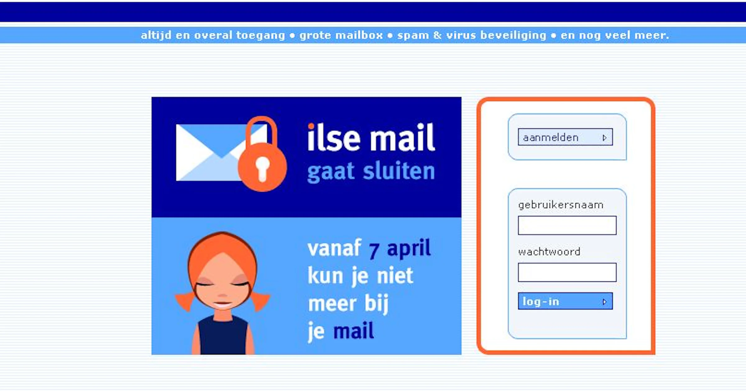 ilse stopt met ilse mail