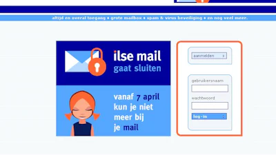 ilse stopt met ilse mail