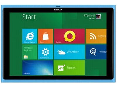 Nokia tablet met Windows 8 