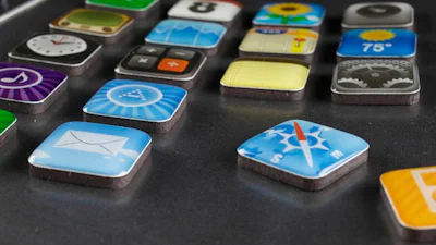 Voor echte iPhone-fans: koelkast-App-magneetjes