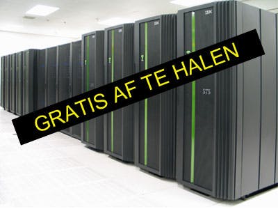 Gratis af te halen in Amsterdam: IBM supercomputer!