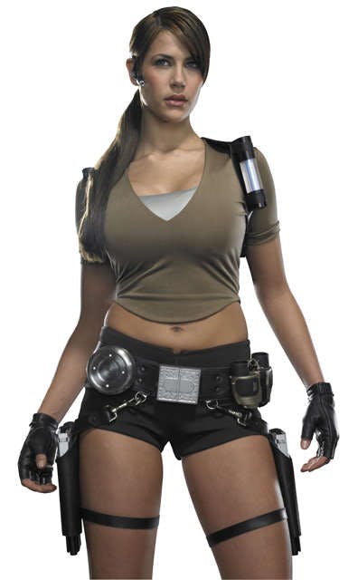 Van winkelmeisje tot de nieuwe Lara Croft