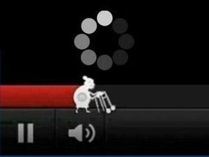 Twee seconden geduld voor laden YouTube-video