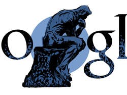 Auguste Rodin Google Doodle