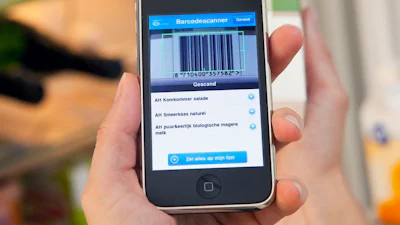 Barcodes scannen = boodschappenlijst maken