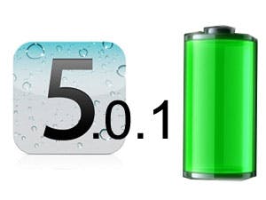 iOS 5.01 update lost batterijprobleem op [UPDATE]