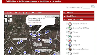 Google Maps + PVDA Leiden =...