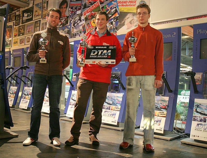 Racegame-coureur wordt nu echte coureur