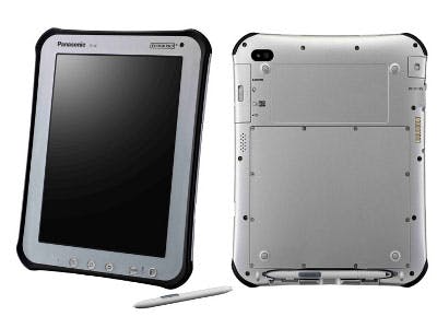 Toughpad FZ-A1 van Panasonic kan tegen een stootje