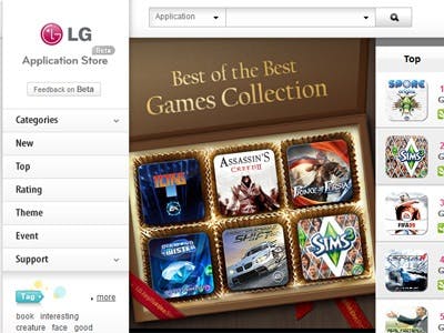 LG opent eigen app-store