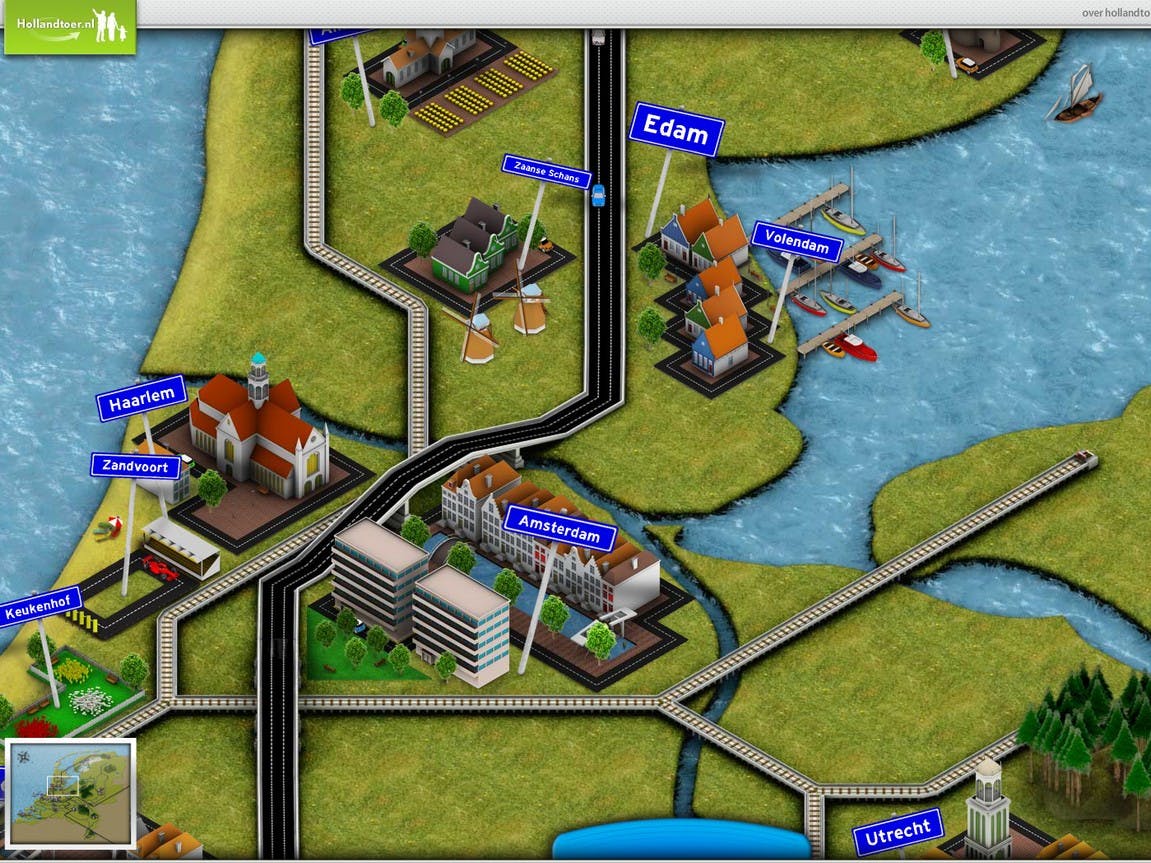 Nederland eerste ter wereld met virtuele toer