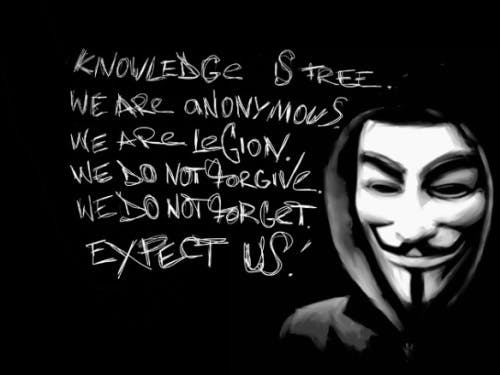 ‘Anonymous gijzelt computer’