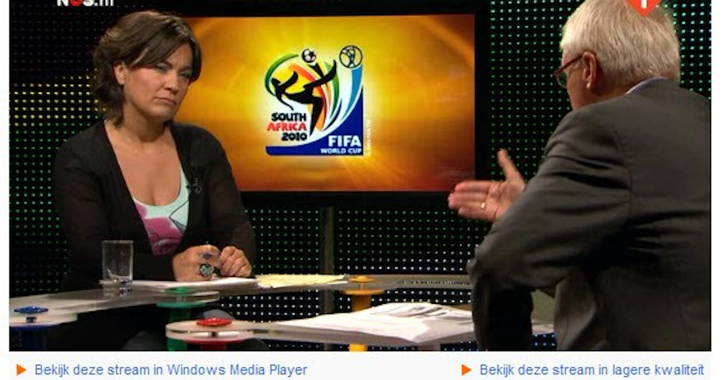 WK 2010: NOS niet meer via Eurovisionsports.tv