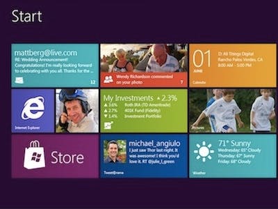 Microsoft aangeklaagd om Windows Live Tiles