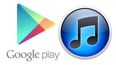 Google Play Store net zoveel apps als Apple App Store