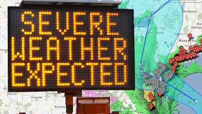 Sandy 'frankenstorm' live online te volgen